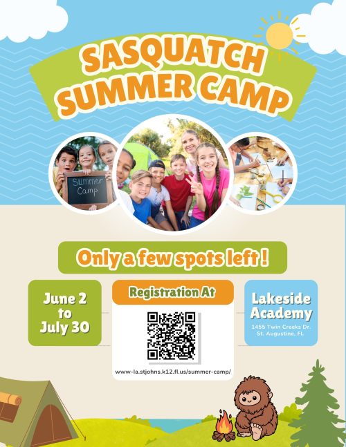 Flyer - Sasquatch Summer Camp 2026 - 4.30.26